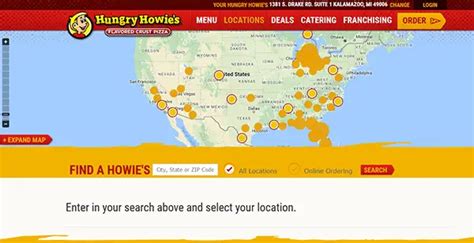 hungry howires|hungry howie's locations.